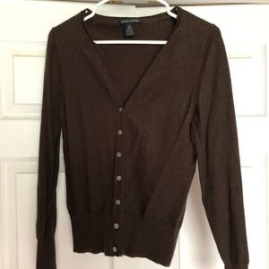 Banana Republic brown cardigan